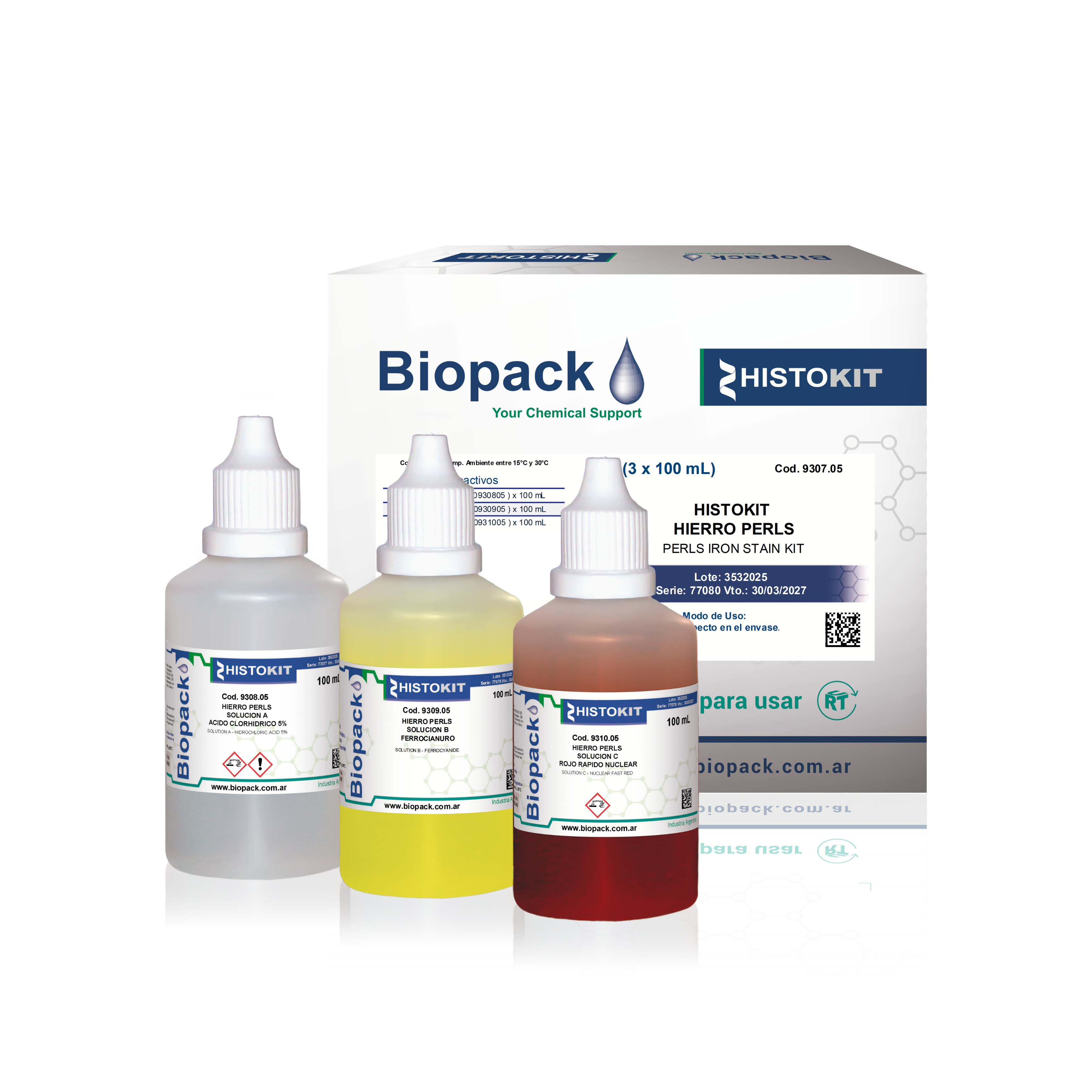 HISTOKIT HIERRO PERLS