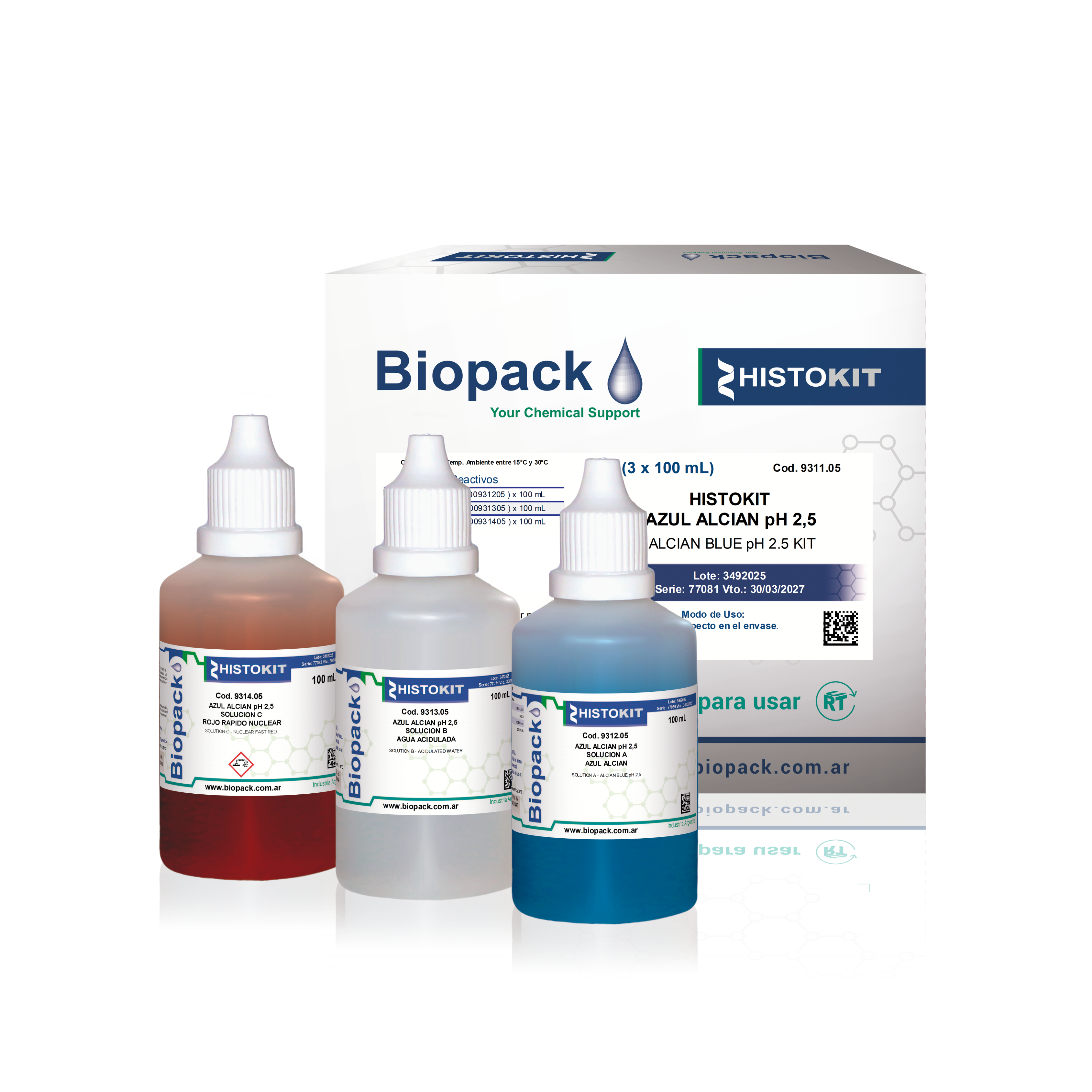 HISTOKIT AZUL ALCIAN pH 2,5
