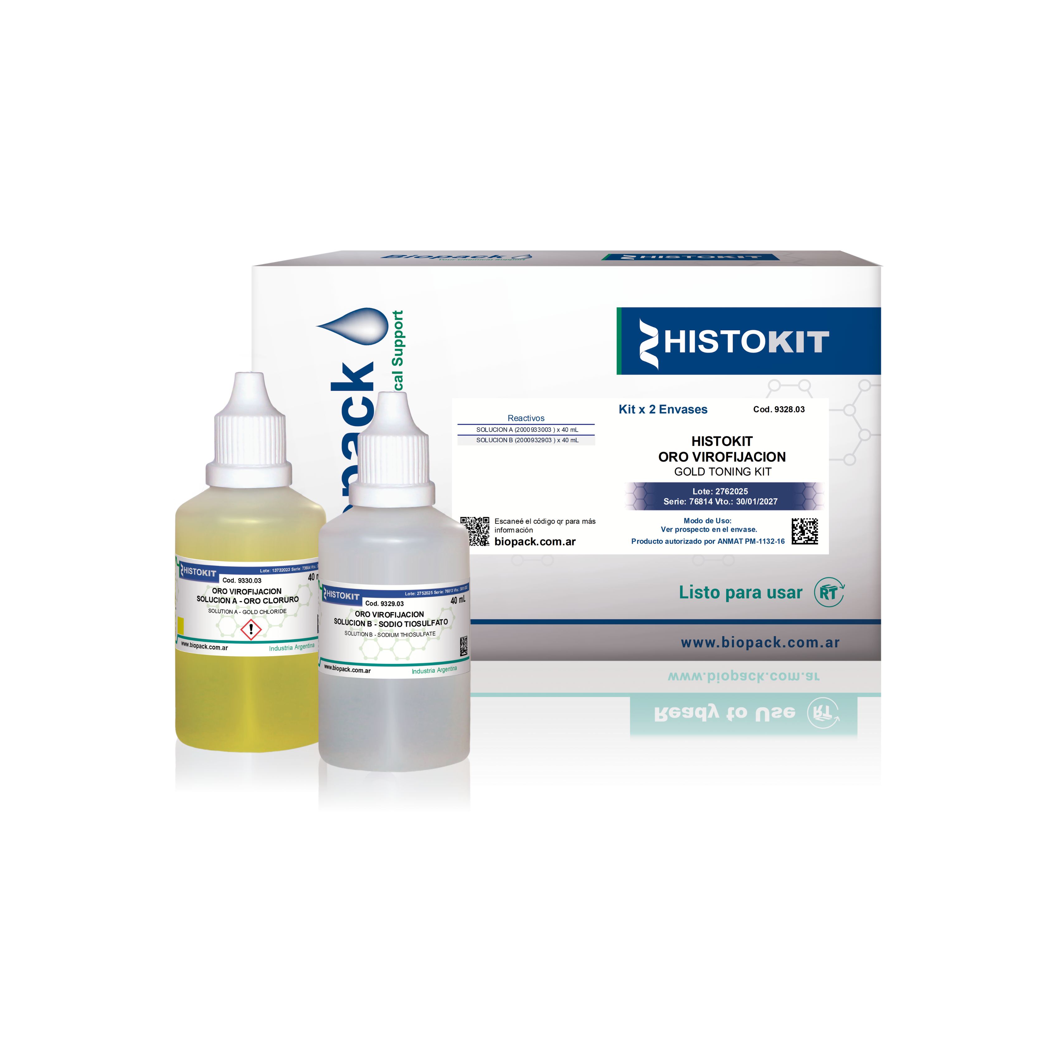 HISTOKIT ORO VIROFIJACION