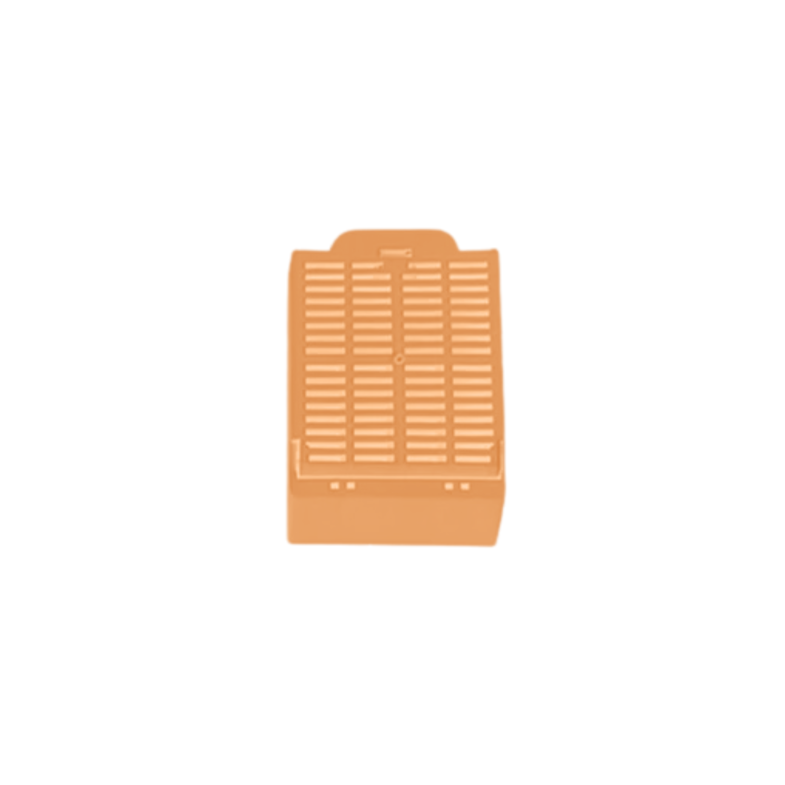 CASSETTES PARA BIOPSIAS CON TAPA NARANJA  x 500